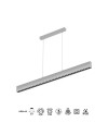 HANOK * LÁMPARA LINEAL LED 38W 3000K 50º BLANCA